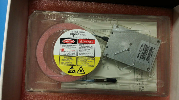 (1) C484YD23C AGERE SYSTEMS TX Optical Fiber 2500Mbps 24-Pin DIP With Connector