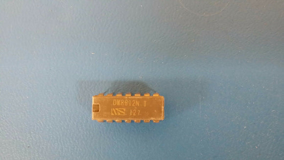 (1 PC) DM8812N NSC IC,TTL-TO-MOS TRANSLATOR,BIPOLAR,DIP,14PIN,PLASTIC