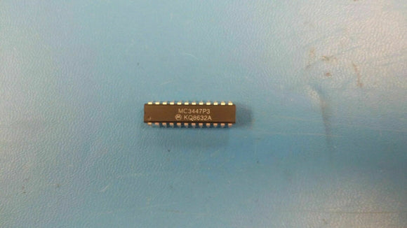 (1 PC) MC3447P3 MOT OCTAL LINE TRANSCEIVER, PDIP24