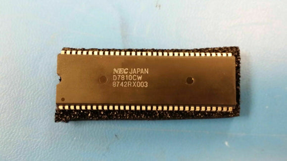 (1 PC) UPD7810CW NEC IC,MICROCONTROLLER,16-BIT,MOS,SDIP,64PIN,PLASTIC