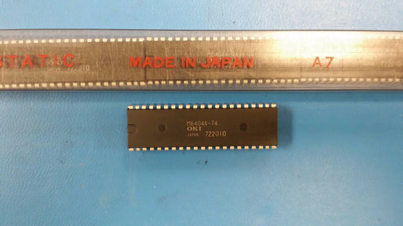 (1 PC) MSM6404A-27 OKI 4-BIT, MROM, MICROCONTROLLER, PDIP42