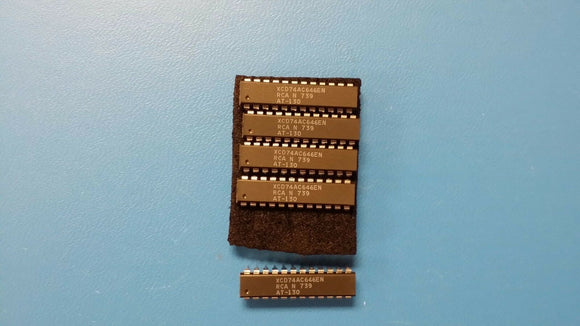 (1 PC) CD74AC646EN RCA 8-BIT REGISTERED TRANSCEIVER, TRUE OUTPUT, PDIP24