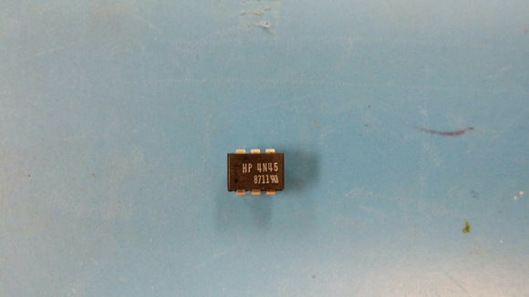 (10 PCS) 4N45 HP 1 CHANNEL LOGIC OUTPUT OPTOCOUPLER 6PIN PDIP