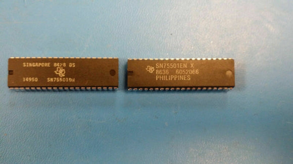 (1 PC) SN75501DN TI AC PLASMA DISPLAY DRIVER, PDIP40