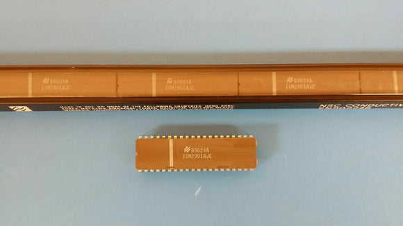 (1 PC) IDM2901AJC NSC IC,MICROPROCESSOR SLICE,ECL/TTL,DIP,40PIN,CERAMIC