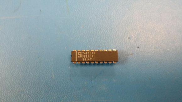 (2 PCS) 74F537N SIGNETICS DECIMAL DECODER/DRIVER CONFIGURABLE OUTPUT PDIP20