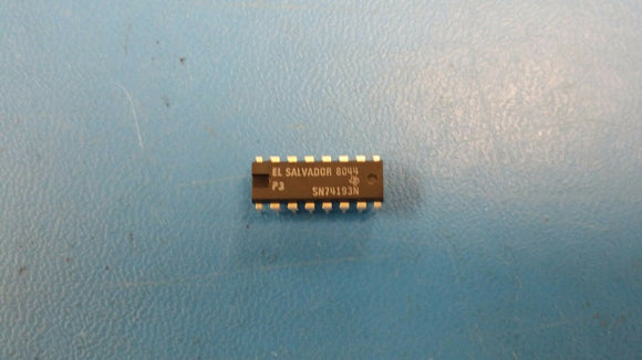 (2 PCS) SN74193N SYN POSITIVE EDGE TRIGGERED 4-BIT BIDIRECTIONAL BINARY COUNTER