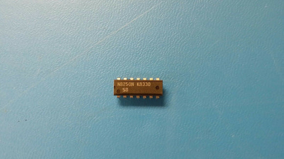 (2 PCS) N8250N SIGNETICS DECIMAL DECODER/DRIVER, INVERTED OUTPUT, PDIP14