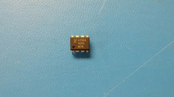 (2 PCS) MB47358-P FUJITSU DUAL OP-AMP, 7000uV OFFSET-MAX, PDIP8