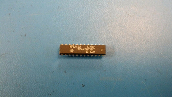 (2 PCS) SN74ALS873BNT TI DUAL 4-BIT DRIVER, TRUE OUTPUT, PDIP24