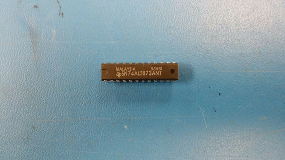 (2 PCS) SN74ALS873ANT TI DUAL 4-BIT D-TYPE TRANSPARENT LATCH W/TRI-STATE OUTPUTS