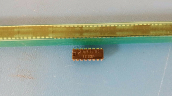 (2 PCS) AM25LS175PC AMD JBAR-KBAR FLIP-FLOP PDIP 16PIN