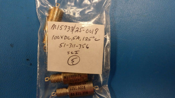(1 PC) M15733/25-0018 SCI 1 FUNCTIONS, 100V, 5A,125 CEL, DATA LINE FILTER