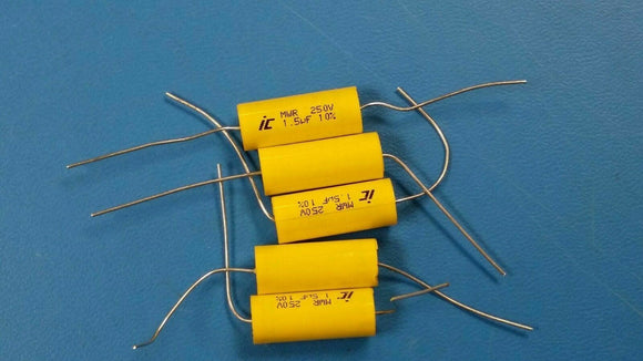 (10 PCS) 155MWR250K ILLINOIS CAP Film Capacitors 1.5uF 250V 10%