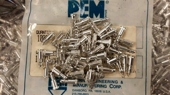 (10PCS) KSSA-156-16 PEM, ALUMINIUM STANDOFF, .50