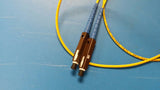 (1 PC) 4' CORNING FIBER OPTICAL CABLE WITH MU-P7 CON ON EACH END (37-0646-01/193