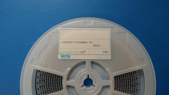 (25 PCS) LQH4N271K04 1 ELEMENT 270uH FERRITE-CORE GENERAL PURPOSE INDUCTOR SMD
