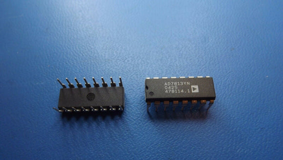 (1PC) AD7813YN ANALOG DEVICES ADC Single SAR 400ksps 10-bit Parallel 16-Pin PDIP