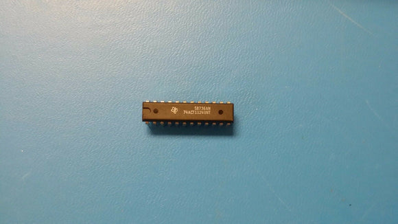 (2 PCS) 74ACT11240NT TI DUAL 4-BIT DRIVER, INVERTED OUTPUT, PDIP24