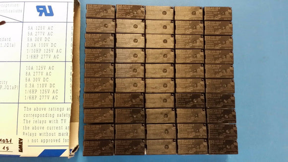 (2 PCS) JQ1P-12V-F PANASONIC General Purpose Relays 10A 12VDC SPDT HIGH CAP