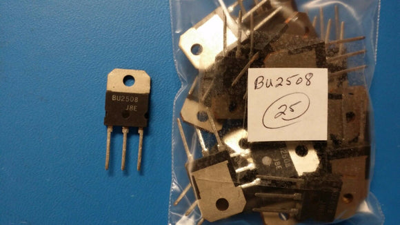 (2 PCS) BU2508 SILICON DIFFUSED POWER TRANSISTOR SOT93