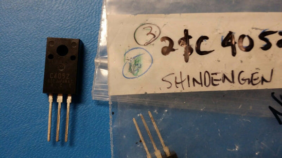 (1 PC) 2SC4052 SHINDENGEN 3A, 450V, NPN, Si, POWER TRANSISTOR