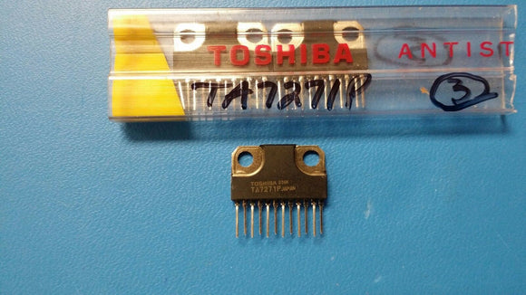 (1 PC) TA7271P TOSHIBA (NTE1831 EQUAL) IC Audio Amplifier DUAL ZIP 12PIN PLASTIC