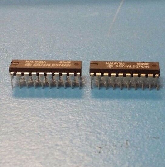 (2 PCS) SN74ALS574AN 8-BIT DRIVER, TRUE OUTPUT, PDIP20