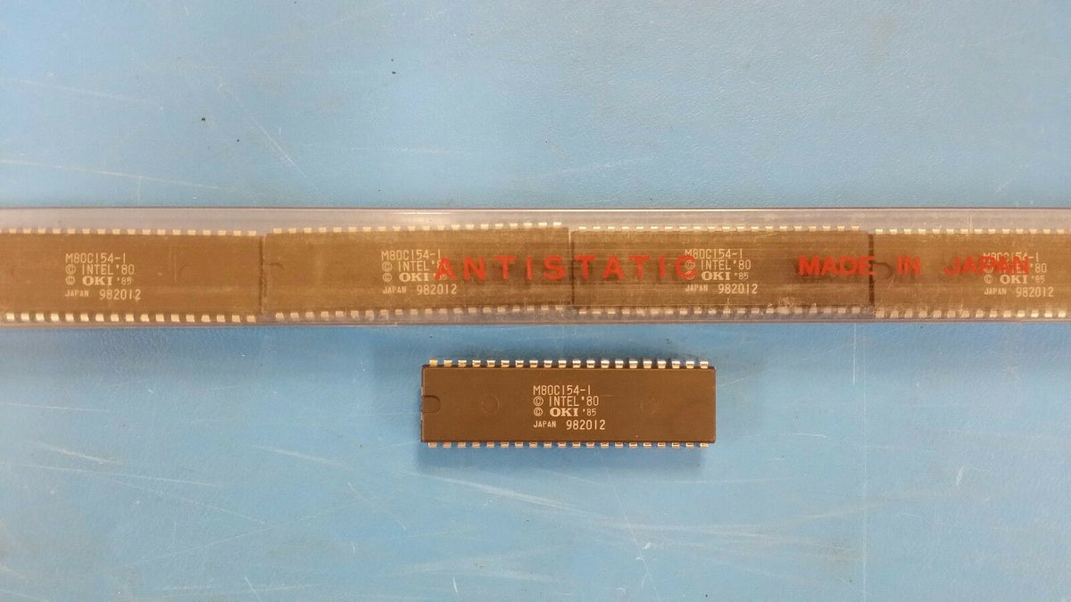 (1 PC) MSM80C154-1 OKI CMOS 8-bit Microcontroller 40 Pin Dip ...