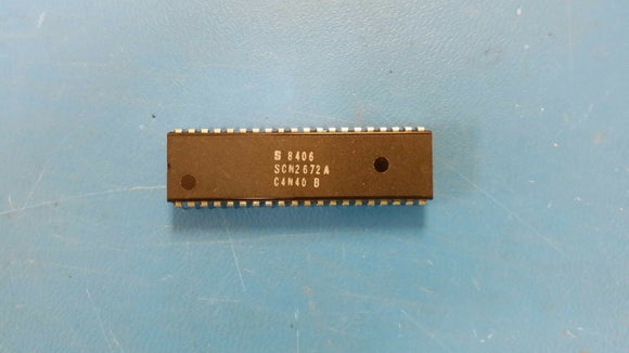 (1 PC) SCN2672AC4N40 SIGNETICS TIMING CONTROLLER 40 PIN PLASTIC DIP