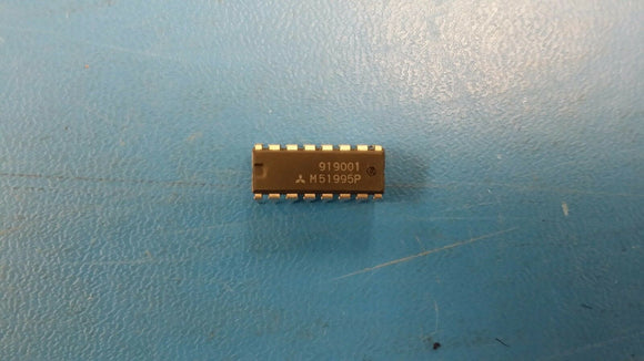 (1 PC) M51995P MIT 2A SWITCHING CONTROLLER 500kHz SWITCHING FREQ-MAX PDIP16