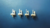 (25 PCS) 640456-2 TYCO CONN HEADER VERT 2POS .100 COPPER ALLOY TIN