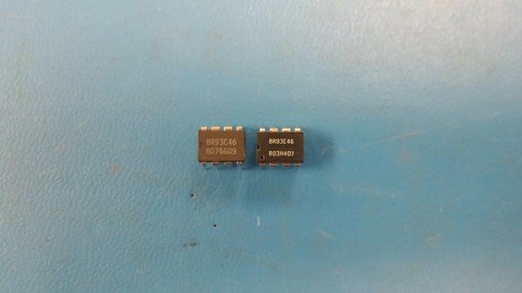 (10 PCS) BR93C46 ROHM 64X16 MICROWIRE BUS SERIAL EEPROM, PDIP8