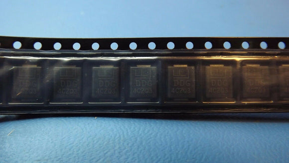 (10PCS) SMDJ6.0CA LITTELFUSE Diode TVS Single Bi-Dir 6V 3KW 2-Pin DO-214AB