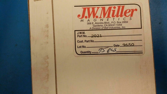 (1 pc) 2021 JW MILLER Shielded Sub-Miniature Transistor Oscillator 78mmf, 455 IF