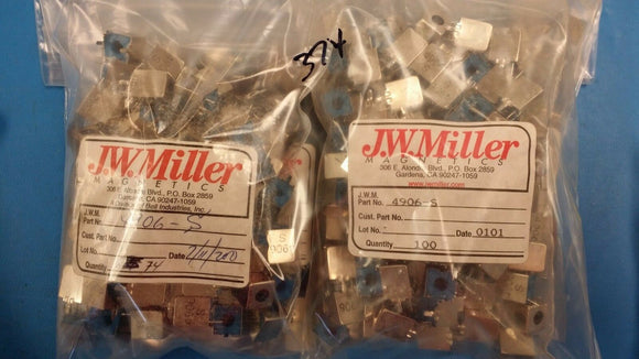 (15 PCS) 4906-S JW MILLER Variable R.F. Inductor 0.184-0.262uH