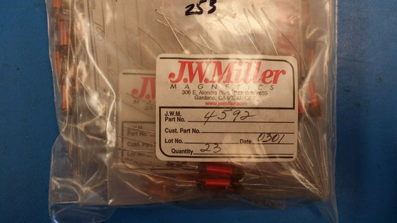 (2 PCS) 4592 JW MILLER FIXED R.F. INDUCTOR 0.75uH 10%