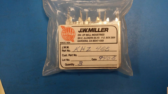(1 PC) KHZ-455 JW MILLER 455 KHz Transistor