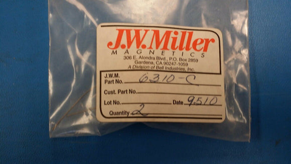 (1 PC) 6310-C JW MILLER FERRITE CORE R.F. CHOKE 50.0mH 110 Ohms