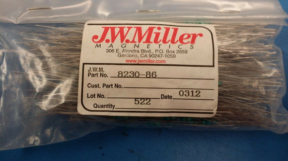 (10 PCS) 8230-86 JW MILLER Fixed RF Inductors 560uH 10%