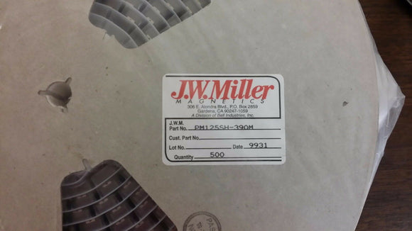 (5 PCS) PM125SH-390M JW MILLER Fixed Power Inductors 39uH 20%
