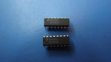 (2PCS) 93S16PC AMD 4-BIT UP BINARY COUNTER, PDIP16