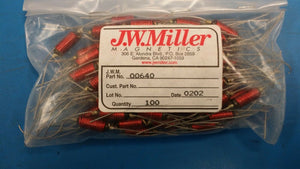 (5 PCS) 00640 JW MILLER FIXED INDUCTOR 1.33uH AXIAL LEAD