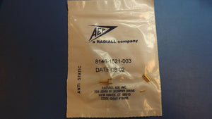 (1PC) 8146-1521-003 AEP PANEL MOUNT, CABLE TERMINATED, RF CONNECTOR, CRIMP