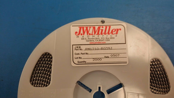 (25 PCS) PM1210-R039J JW MILLER Fixed RF Inductors 0.039uH 5%