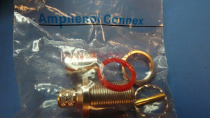 (1PC)172220 AMPHENOL RF Conn / Coaxial Connectors N ST JACK BULKHEAD CABLE CRIMP