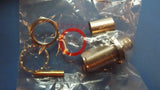 (1PC)172220 AMPHENOL RF Conn / Coaxial Connectors N ST JACK BULKHEAD CABLE CRIMP