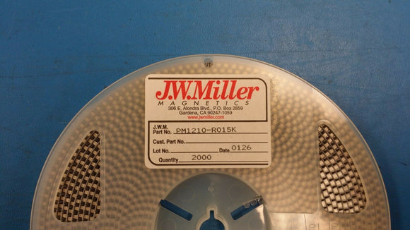 (25 PCS) PM1210-R015K JW MILLER Fixed RF Inductors 0.015uH 10%