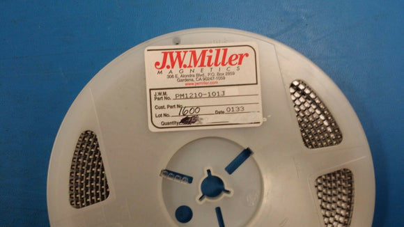 (25 PCS) PM1210-101J JW MILLER Fixed RF Inductors 100uH 5%