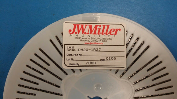 (25 PCS) PM20-1R2J JW MILLER Fixed Power Inductors 1.2uH 5%